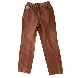 Vintage French New Man rust pants